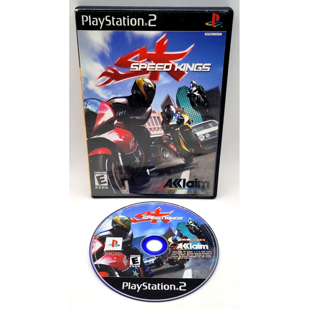 Speed‎ Kings (PlayStation 2 PS2, 2003) GAME & DISC